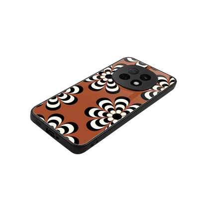 Earthy Bloom stylish phone case for oppo f29 pro 5g | glossy glass and slim fit