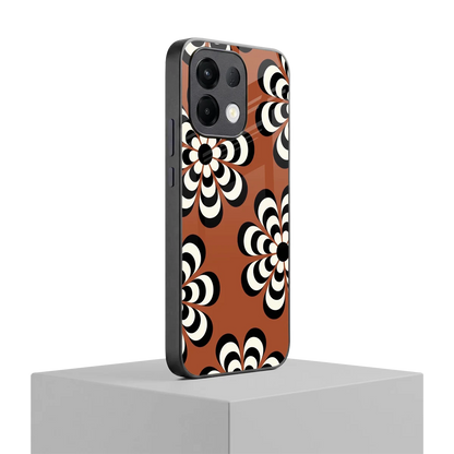 Earthy Bloom oppo k13 5g mobile cover | shockproof glass phone case
