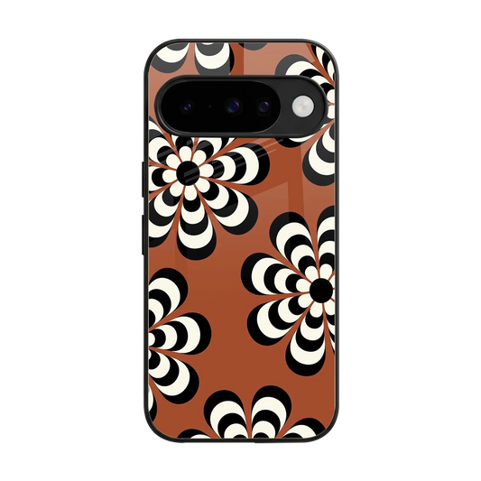 Earthy Bloom back phone cover | glass case for google pixel 10