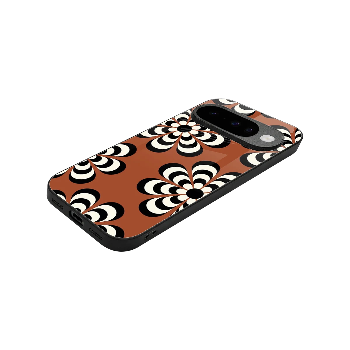 Earthy Bloom stylish phone case for google pixel 10 | glossy glass and slim fit