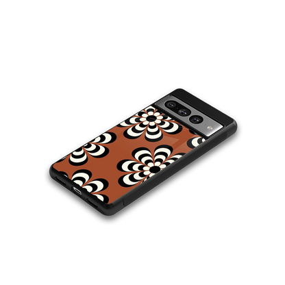 Earthy Bloom google pixel 7 pro mobile cover | shockproof glass phone case