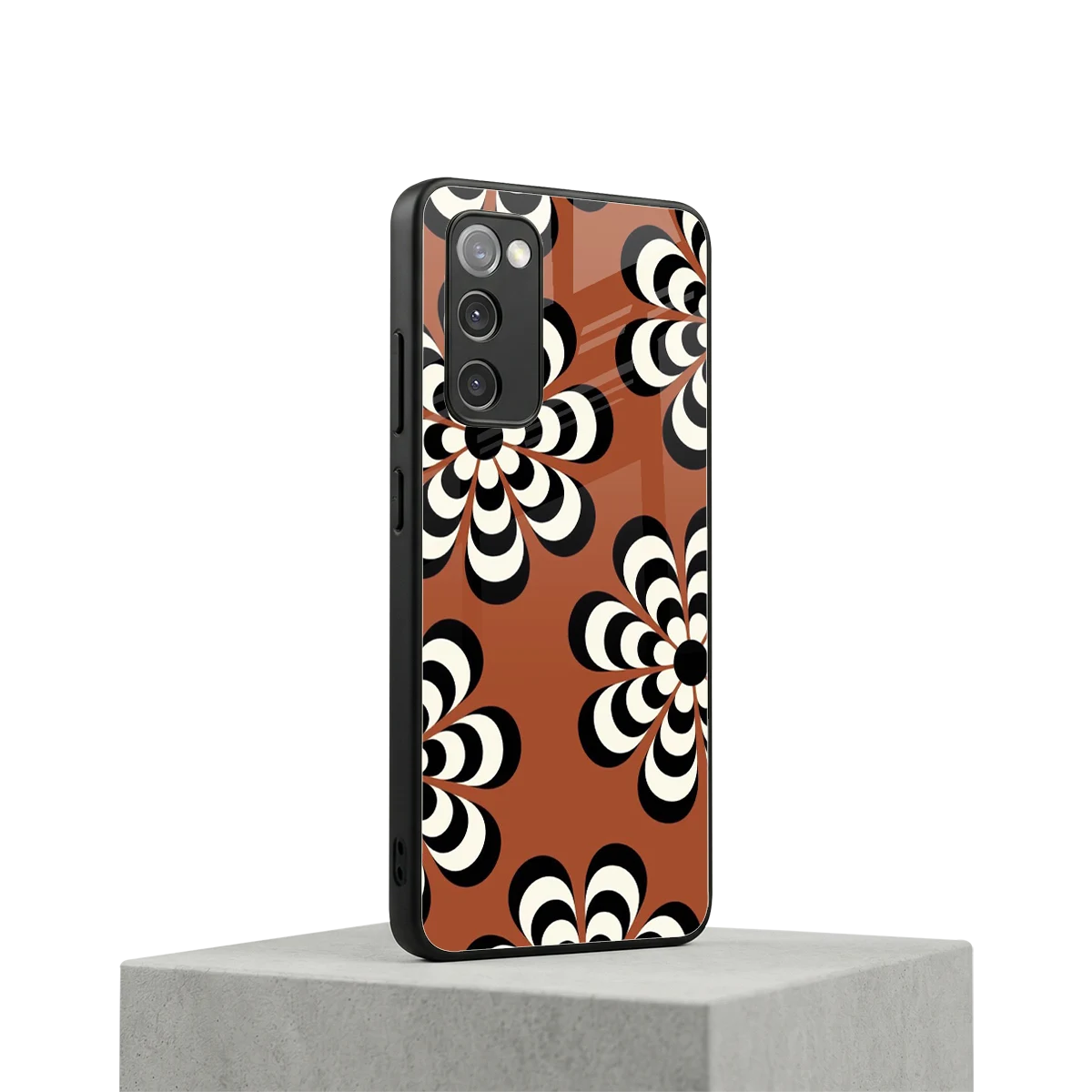 Earthy Bloom samsung galaxy s20 fe mobile cover | shockproof glass phone case
