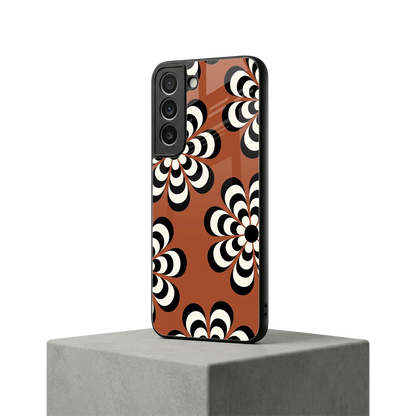 Earthy Bloom samsung galaxy s22 mobile cover | shockproof glass phone case