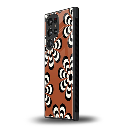 Earthy Bloom samsung galaxy s24 ultra mobile cover | shockproof glass phone case