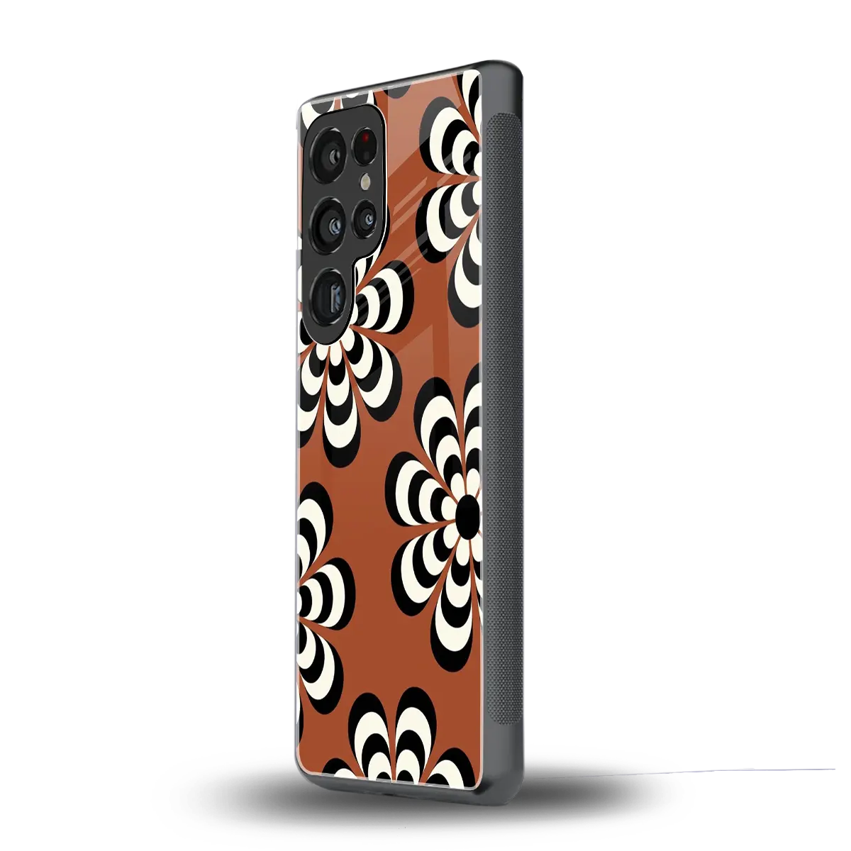 Earthy Bloom samsung galaxy s25 ultra mobile cover | shockproof glass phone case