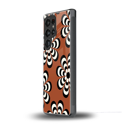 Earthy Bloom samsung galaxy s25 ultra mobile cover | shockproof glass phone case