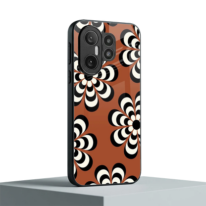 Earthy Bloom vivo x200 fe mobile cover | shockproof glass phone case