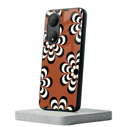 Earthy Bloom Vivo-y100 mobile cover | shockproof glass phone case