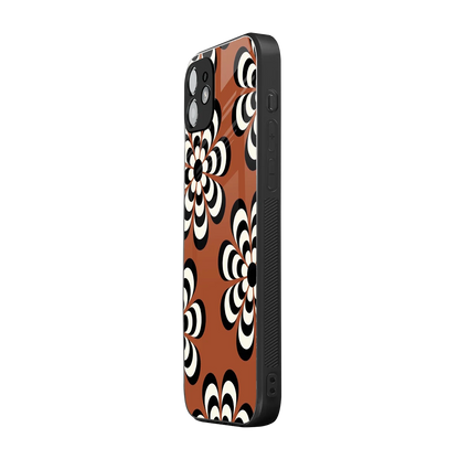Earthy Bloom iphone 11 mobile cover | shockproof glass phone case
