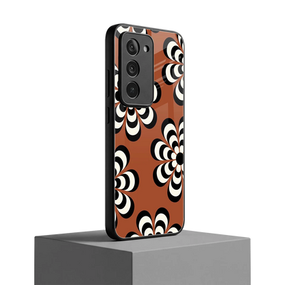 Earthy Bloom redmi 15 5g mobile cover | shockproof glass phone case