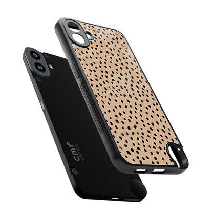 Earthy Terrain sleek cmf nothing phone 1 cover with tempered glass back and TPU edges