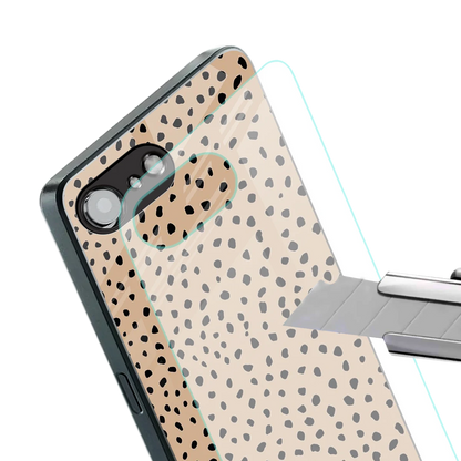 Earthy Terrain stylish phone case for iphone 16e | glossy glass and slim fit