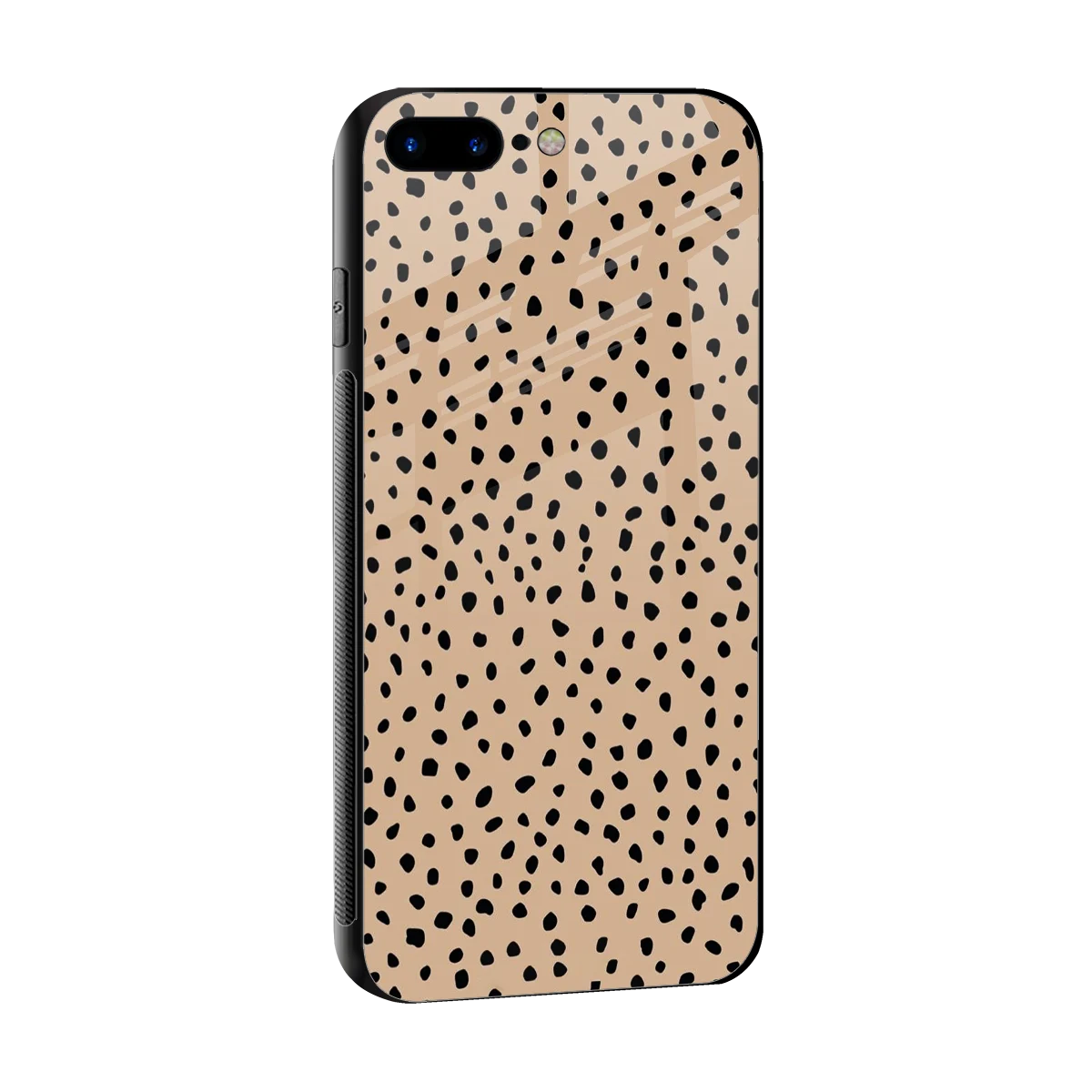 Earthy Terrain sleek iphone 8 plus cover with tempered glass back and TPU edges