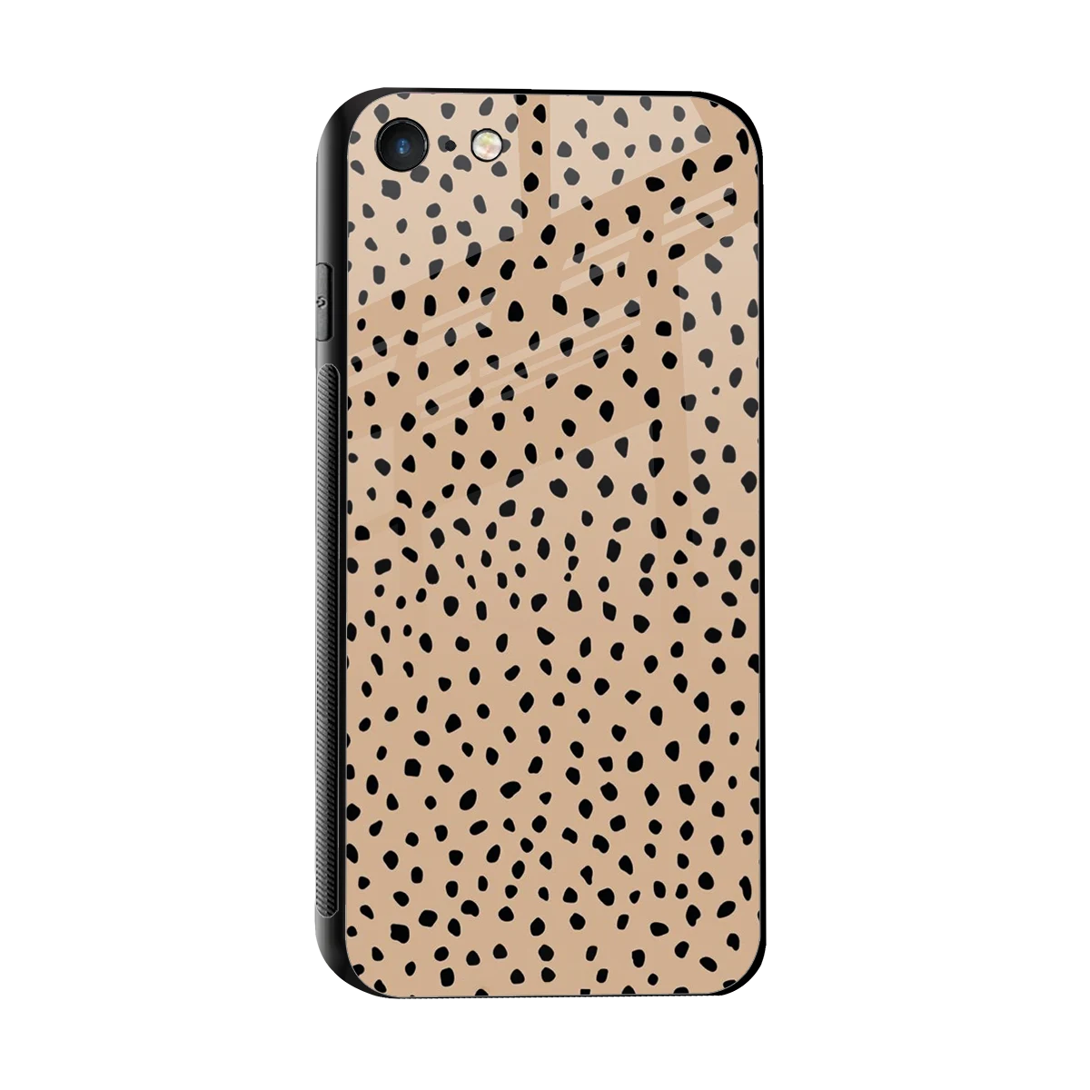 Earthy Terrain sleek iphone 8 cover with tempered glass back and TPU edges