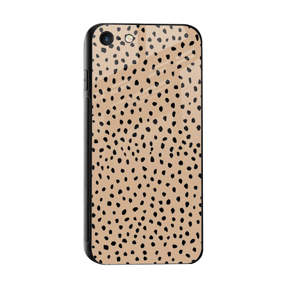Earthy Terrain sleek iphone se 2020 cover with tempered glass back and TPU edges