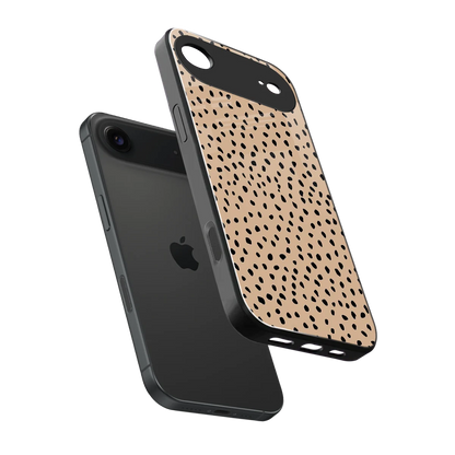 Earthy Terrain sleek iphone air cover with tempered glass back and TPU edges
