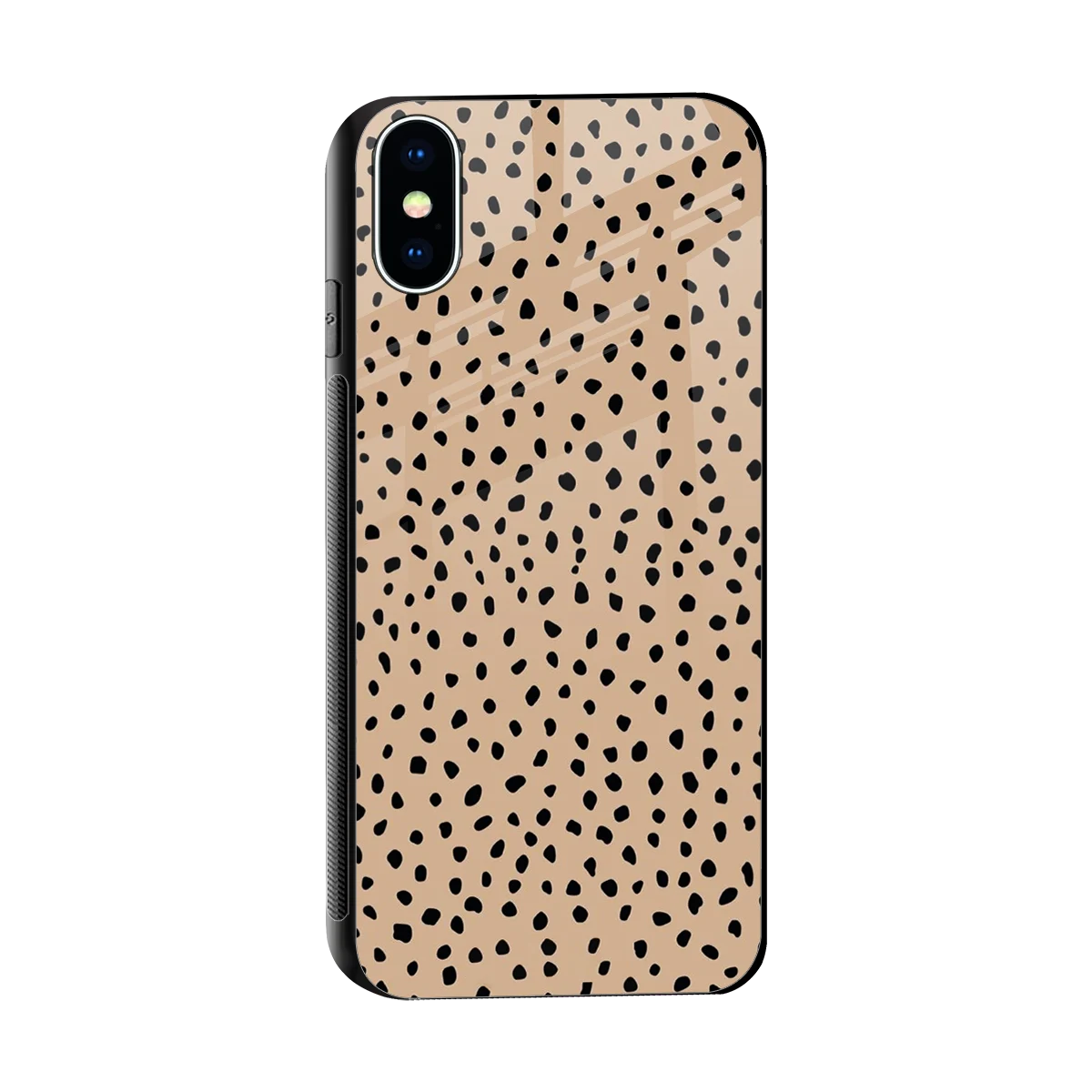 Earthy Terrain sleek iphone x cover with tempered glass back and TPU edges