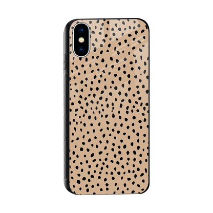Earthy Terrain sleek iphone xs cover with tempered glass back and TPU edges