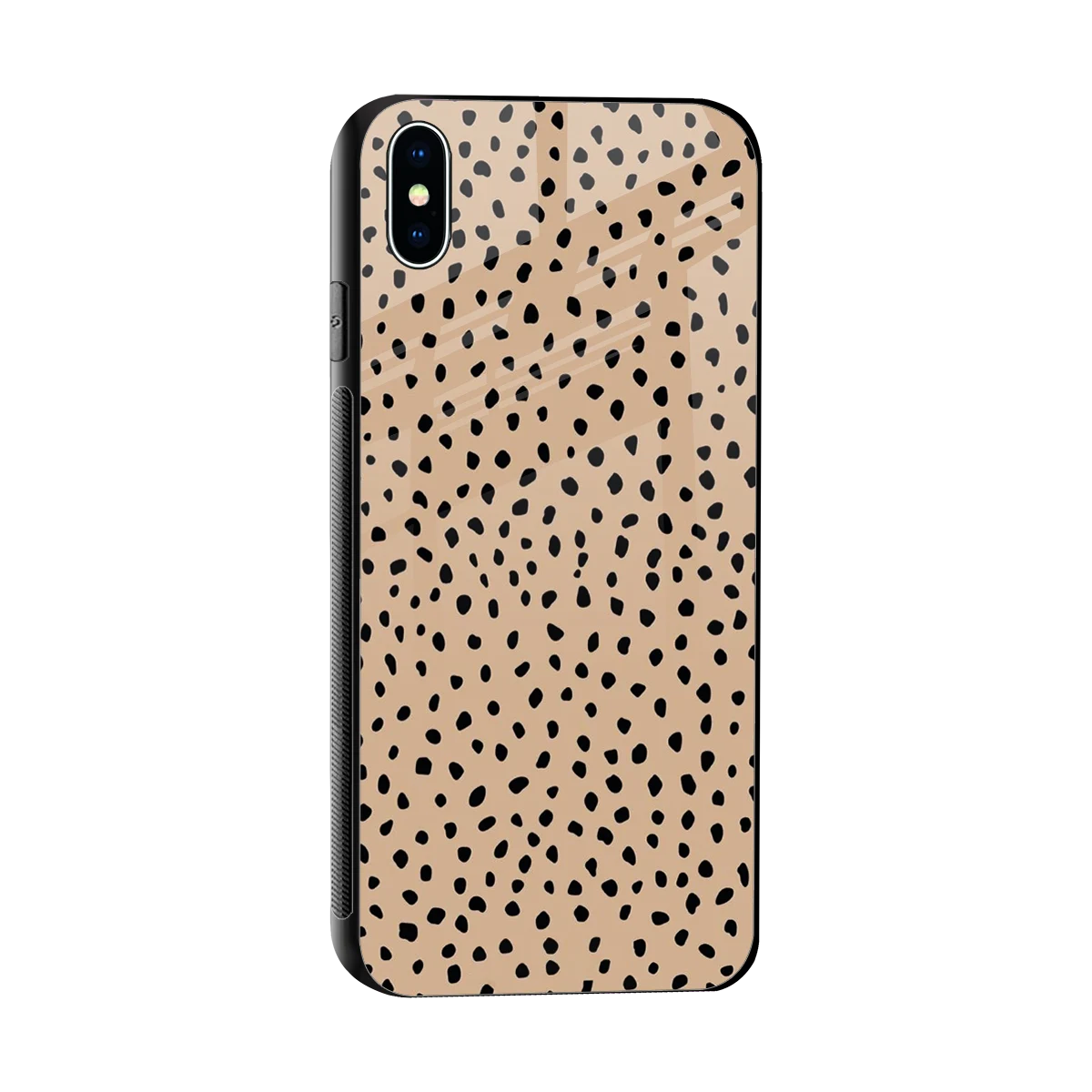 Earthy Terrain sleek iphone xs max cover with tempered glass back and TPU edges