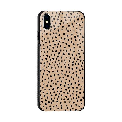 Earthy Terrain sleek iphone xs max cover with tempered glass back and TPU edges