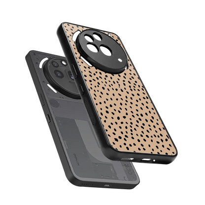 Earthy Terrain sleek nothing phone 3a pro cover with tempered glass back and TPU edges