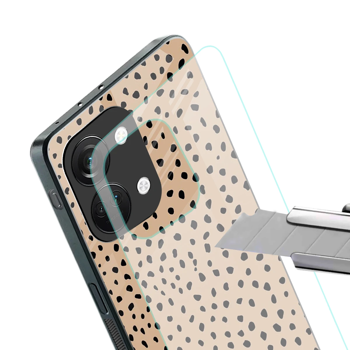 Earthy Terrain stylish phone case for oneplus nord 3 | glossy glass and slim fit