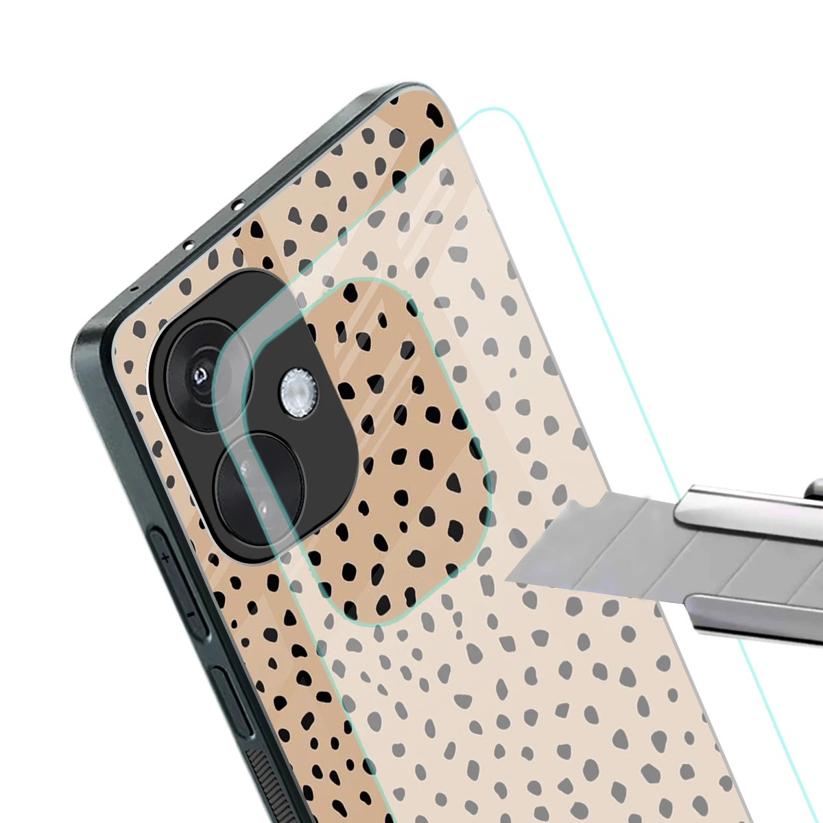 Earthy Terrain stylish phone case for oneplus nord ce 3 | glossy glass and slim fit