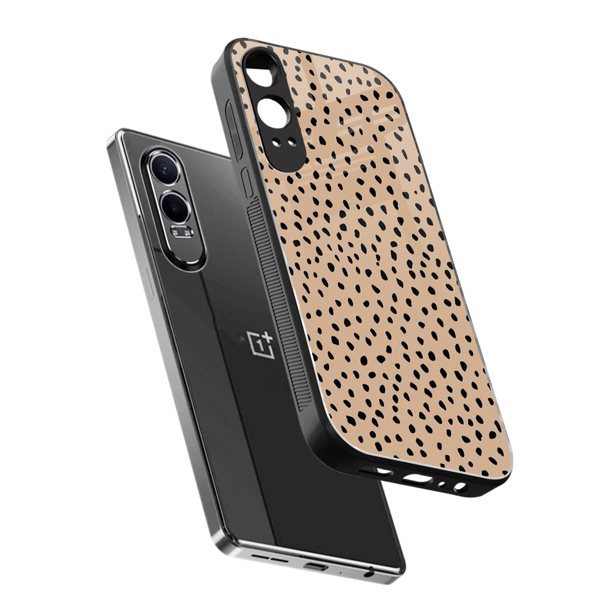 Earthy Terrain sleek oneplus nord ce 4 lite cover with tempered glass back and TPU edges