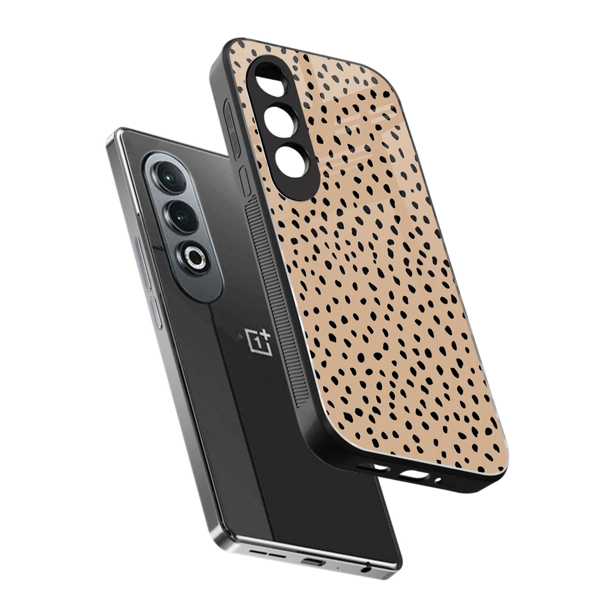 Earthy Terrain sleek oneplus nord ce 4 cover with tempered glass back and TPU edges