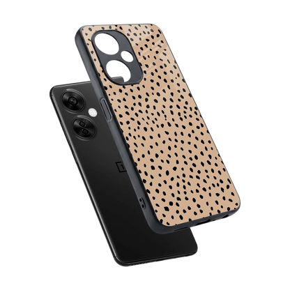 Earthy Terrain sleek oneplus nord ce 3 lite cover with tempered glass back and TPU edges