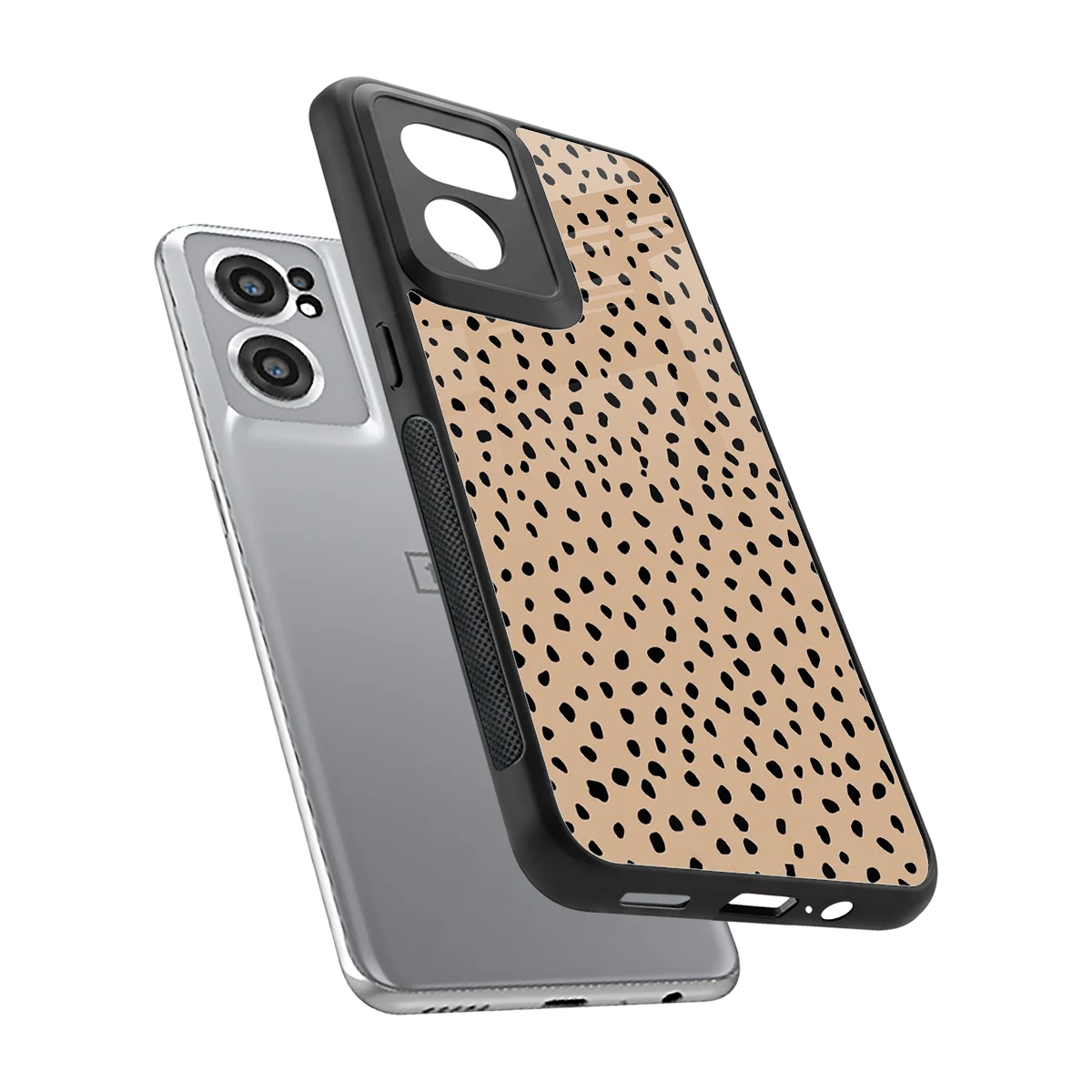 Earthy Terrain sleek oneplus nord ce 2 cover with tempered glass back and TPU edges