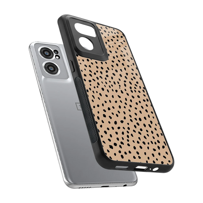 Earthy Terrain sleek oneplus nord ce 2 cover with tempered glass back and TPU edges