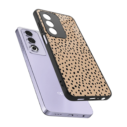 Earthy Terrain sleek oppo a3 pro cover with tempered glass back and TPU edges
