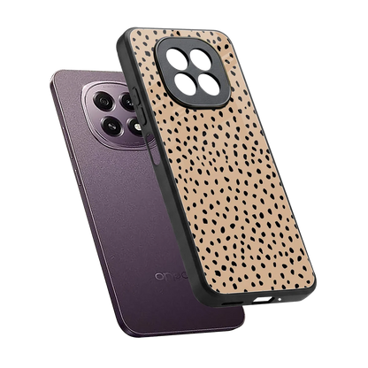 Earthy Terrain sleek oppo f29 5g cover with tempered glass back and TPU edges