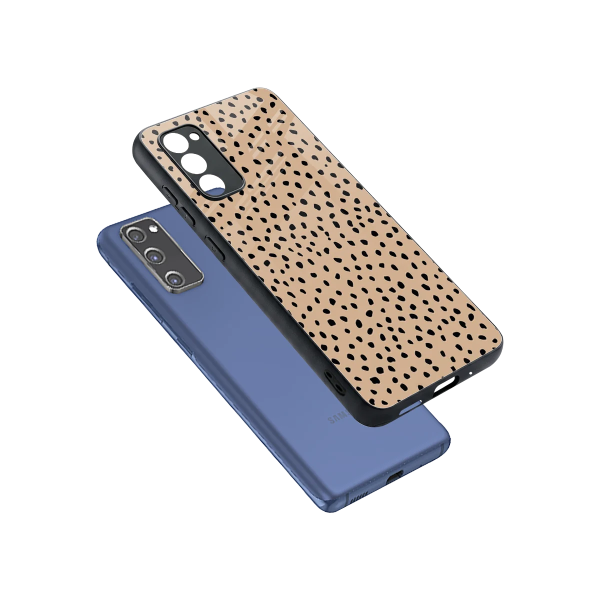 Earthy Terrain sleek samsung galaxy s20 fe cover with tempered glass back and TPU edges