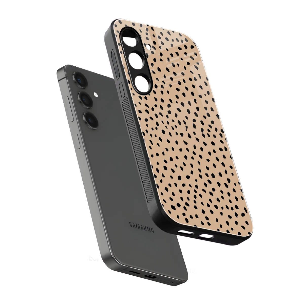 Earthy Terrain sleek samsung galaxy s24 cover with tempered glass back and TPU edges
