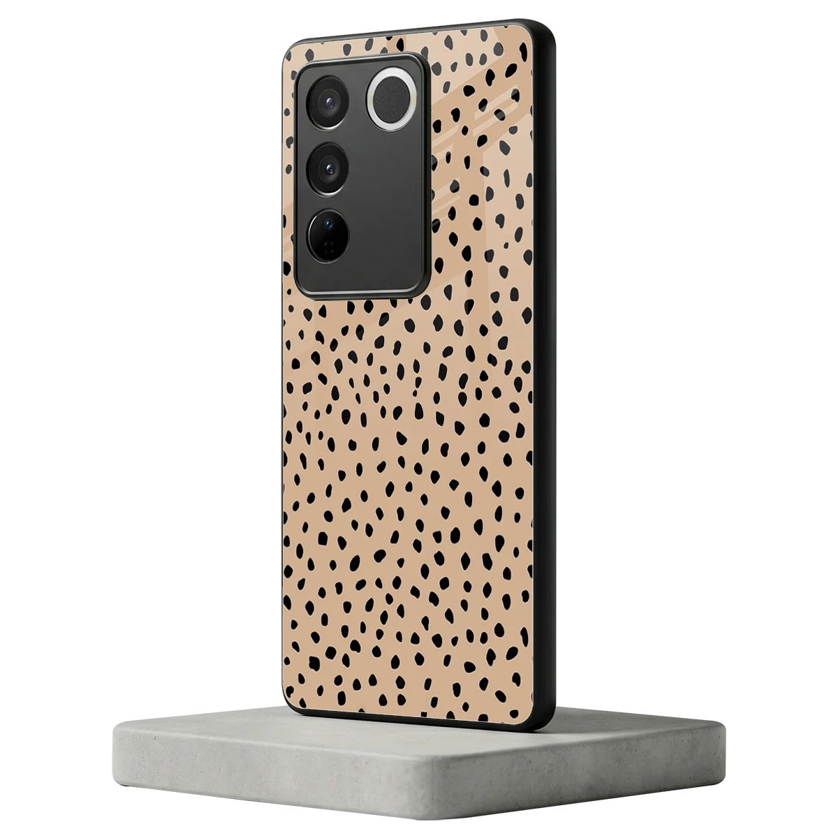 Earthy Terrain vivo v27 5g mobile cover | shockproof glass phone case