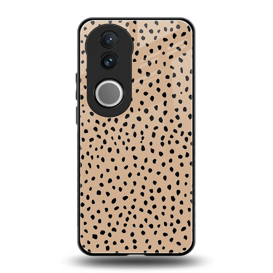 Earthy Terrain back phone cover | glass case for vivo v50