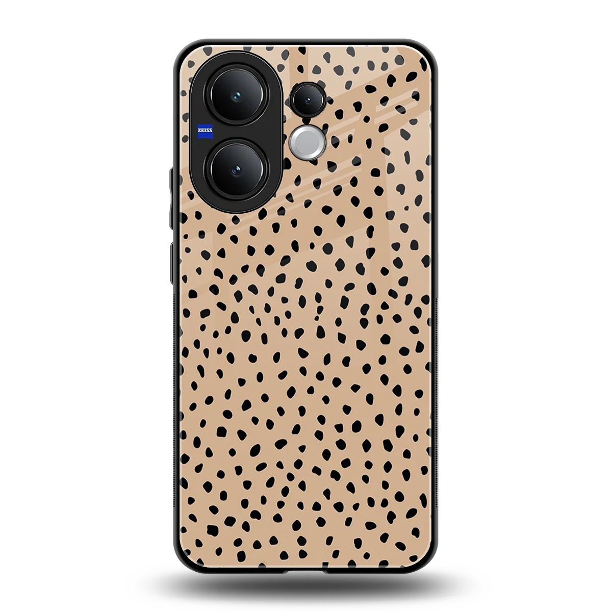 Earthy Terrain back phone cover | glass case for vivo v60