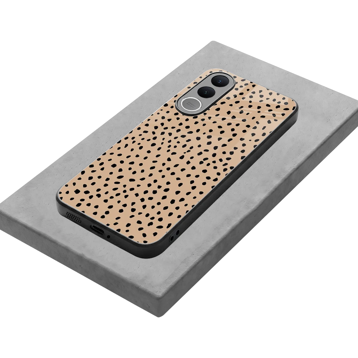 Earthy Terrain stylish phone case for vivo v70 fe | glossy glass and slim fit