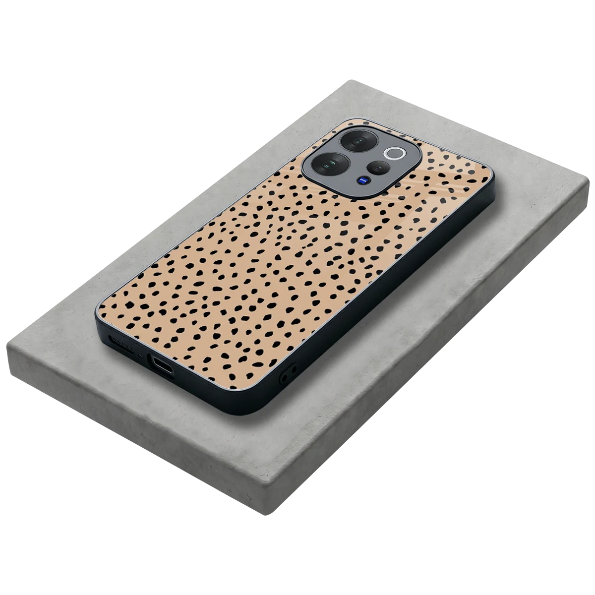 Earthy Terrain stylish phone case for vivo v70 | glossy glass and slim fit
