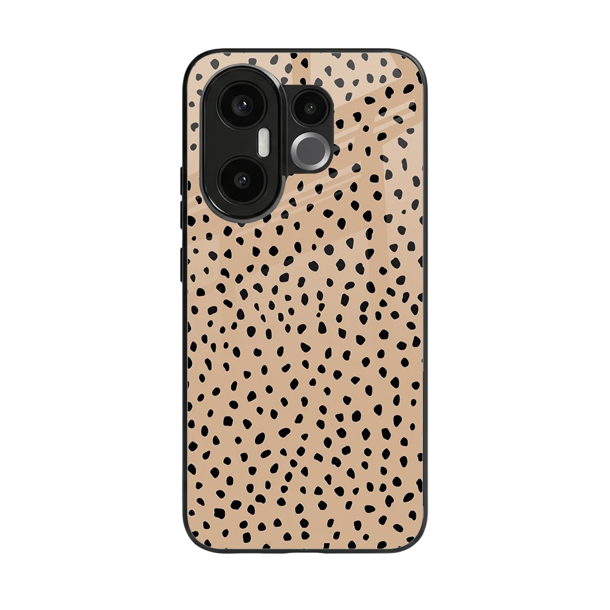 Earthy Terrain back phone cover | glass case for vivo x200 fe