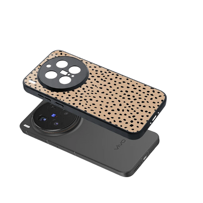 Earthy Terrain sleek vivo x300 pro cover with tempered glass back and TPU edges