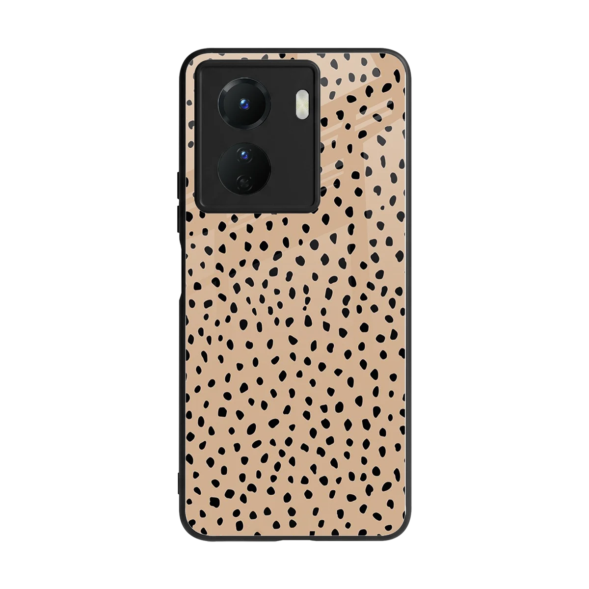 Earthy Terrain back phone cover | glass case for vivo y16