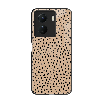 Earthy Terrain back phone cover | glass case for vivo y16