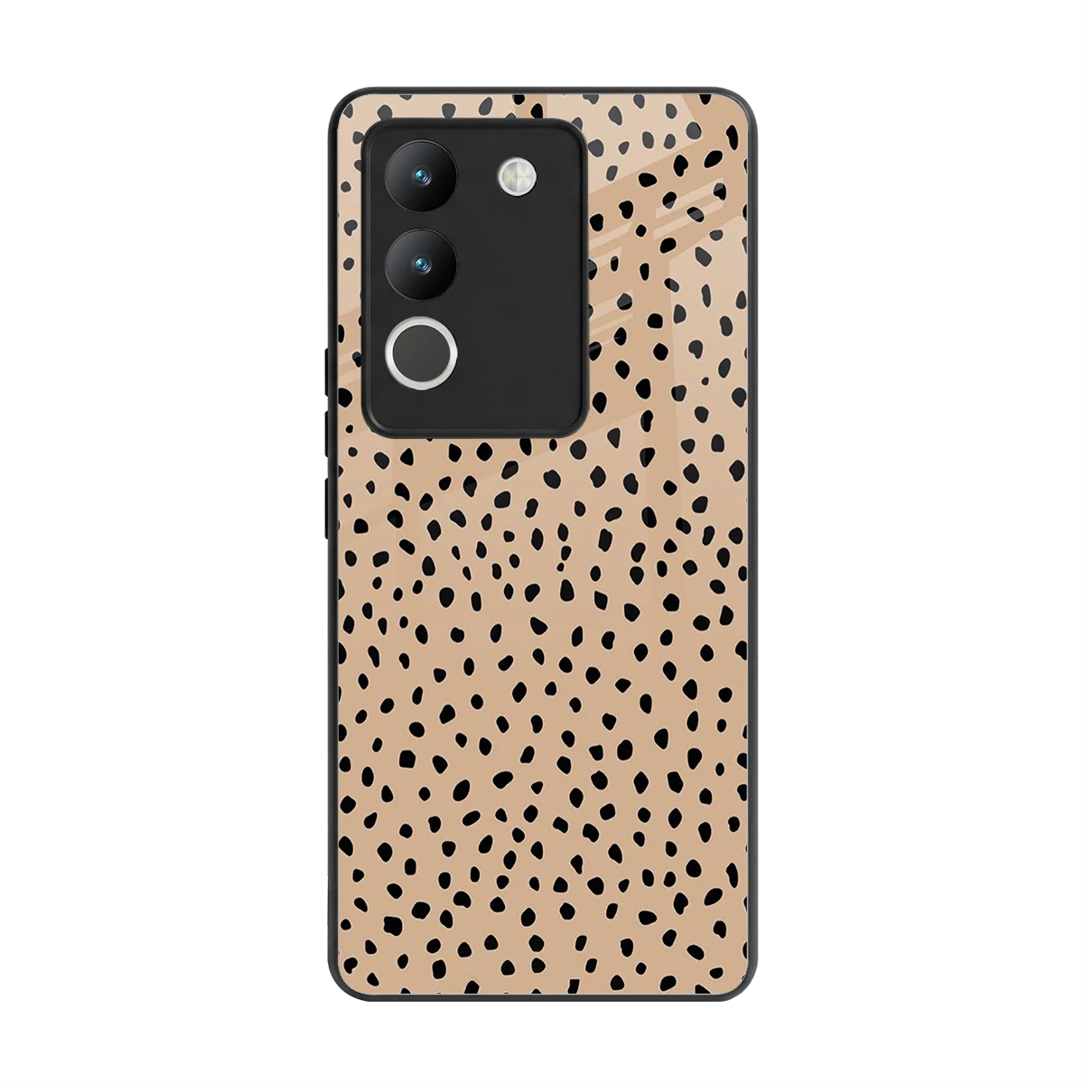 Earthy Terrain back phone cover | glass case for vivo y200 5g