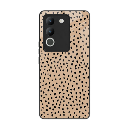 Earthy Terrain back phone cover | glass case for vivo y200 5g