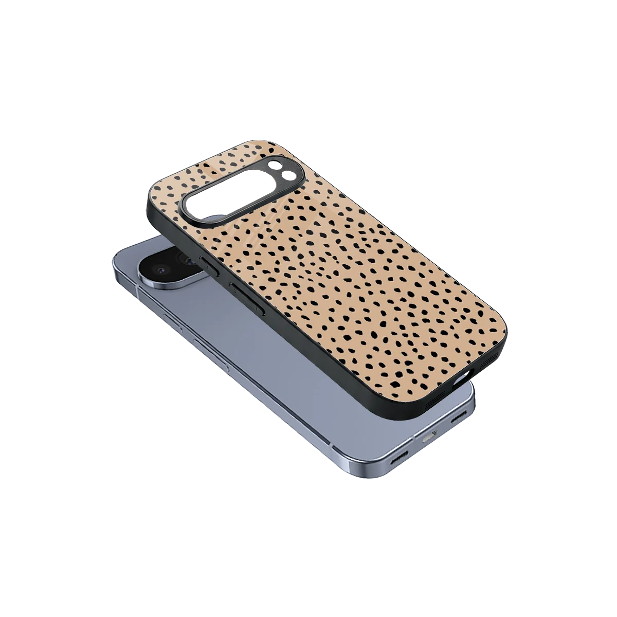 Earthy Terrain sleek google pixel 10 pro cover with tempered glass back and TPU edges