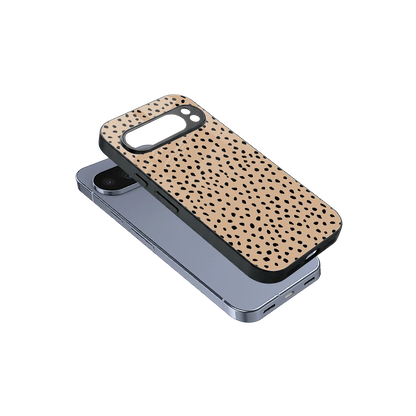 Earthy Terrain sleek google pixel 10 pro cover with tempered glass back and TPU edges