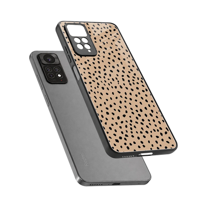 Earthy Terrain sleek redmi note 11 pro cover with tempered glass back and TPU edges